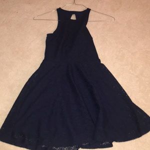 Navy blue dress